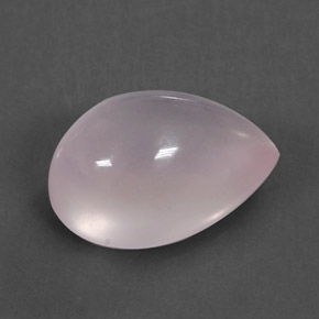5,73 ctw natürlicher rosafarbener Rosenquarz, Transparent, Transparent / Lichtdurchlässig