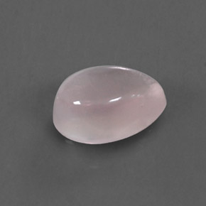2,66 ctw natürlicher rosafarbener Rosenquarz, Transparent, Transparent / Lichtdurchlässig