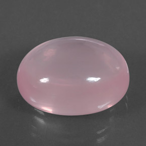 23,66 ctw natürlicher rosafarbener Rosenquarz, Transparent, Transparent / Lichtdurchlässig