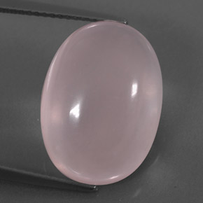 14,92 ctw natürlicher rosafarbener Rosenquarz, Transparent, Transparent / Lichtdurchlässig