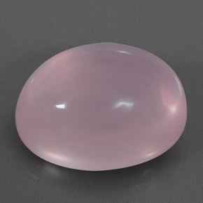 25,15 ctw natürlicher rosafarbener Rosenquarz, Transparent, Transparent / Lichtdurchlässig