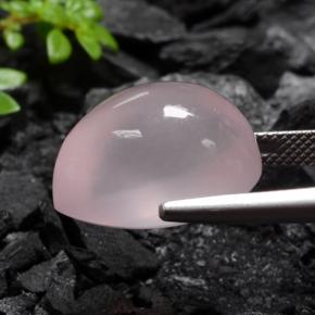 19,92 ctw natürlicher rosafarbener Rosenquarz, Transparent, Transparent / Lichtdurchlässig