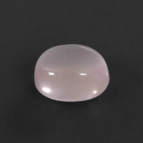 9,17 ctw natürlicher Pink Rosenquarz, Oval Schliff, Transparent