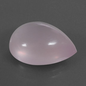 9,09 ctw natürlicher rosafarbener Rosenquarz, Transparent, Transparent / Lichtdurchlässig