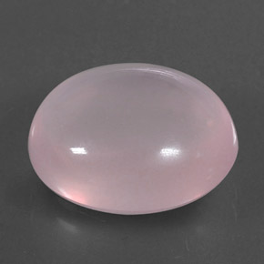 9,02 ctw natürlicher rosafarbener Rosenquarz, Transparent, Transparent / Lichtdurchlässig
