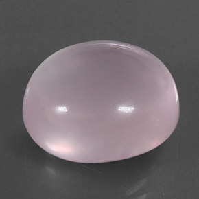 10,08 ctw natürlicher rosafarbener Rosenquarz, Transparent, Transparent / Lichtdurchlässig