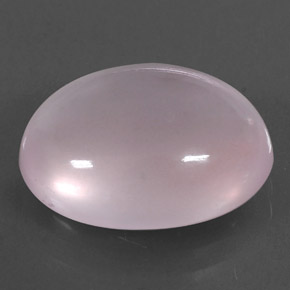 9,31 ctw natürlicher rosafarbener Rosenquarz, Oval Schliff, Transparent