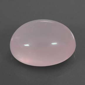 11,67 ctw natürlicher rosafarbener Rosenquarz, Transparent, Transparent / Lichtdurchlässig