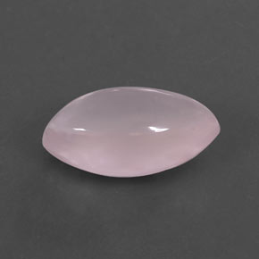 3,11 ctw natürlicher rosafarbener Rosenquarz, Marquise, Transparent