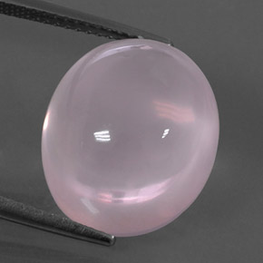 14,93 ctw natürlicher rosafarbener Rosenquarz, Transparent, Transparent / Lichtdurchlässig