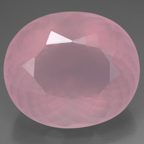 150,80 ctw natürlicher rosafarbener Rosenquarz, Transparent, Transparent / Lichtdurchlässig