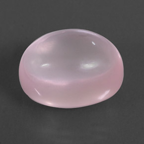 15,47 ctw natürlicher rosafarbener Rosenquarz, Transparent, Transparent / Lichtdurchlässig