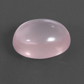 11,32 ctw natürlicher rosafarbener Rosenquarz, Transparent, Transparent / Lichtdurchlässig