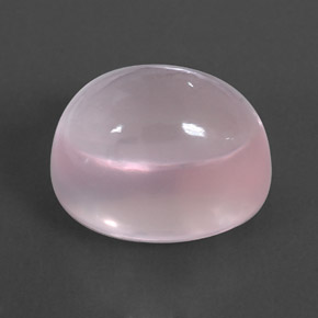 16,43 ctw natürlicher rosafarbener Rosenquarz, Transparent, Transparent / Lichtdurchlässig