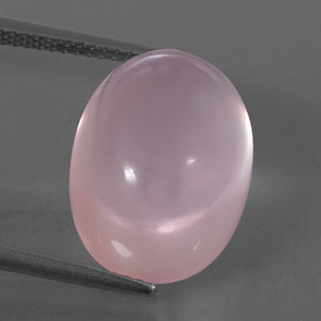 15,32 ctw natürlicher rosafarbener Rosenquarz, Transparent, Transparent / Lichtdurchlässig