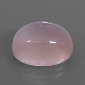 13,21 ctw natürlicher rosafarbener Rosenquarz, Transparent, Transparent / Lichtdurchlässig