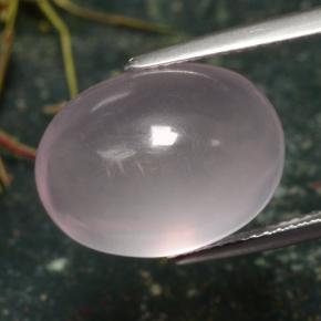 13,39 ctw natürlicher rosafarbener Rosenquarz, Oval Schliff, Lichtdurchlässig