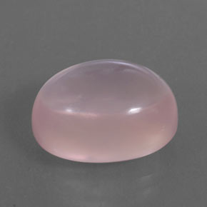 13,11 ctw natürlicher rosafarbener Rosenquarz, Transparent, Transparent / Lichtdurchlässig