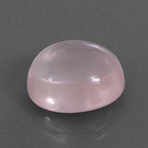 9,72 ctw natürlicher rosafarbener Rosenquarz, Transparent, Transparent / Lichtdurchlässig