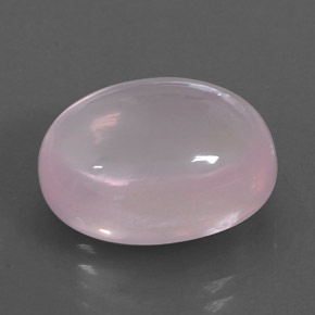 13,47 ctw natürlicher rosafarbener Rosenquarz, Transparent, Transparent / Lichtdurchlässig