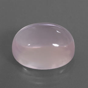 12,86 ctw natürlicher rosafarbener Rosenquarz, Oval Schliff, Transparent
