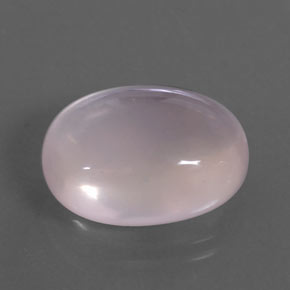 9,17 ctw natürlicher Pink Rosenquarz, Oval Schliff, Transparent