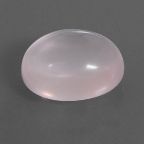 12,42 ctw natürlicher rosafarbener Rosenquarz, Transparent, Transparent / Lichtdurchlässig