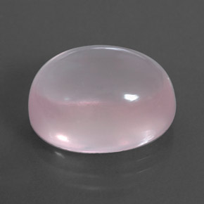 12,85 ctw natürlicher rosafarbener Rosenquarz, Transparent, Transparent / Lichtdurchlässig