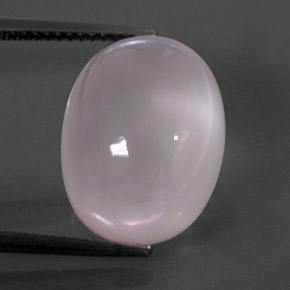 13,60 ctw natürlicher rosafarbener Rosenquarz, Transparent, Transparent / Lichtdurchlässig