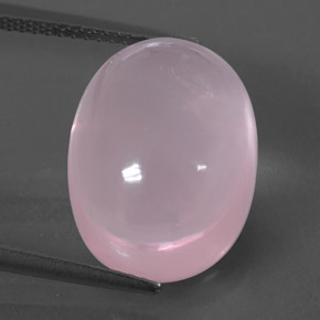 13,88 ctw natürlicher rosafarbener Rosenquarz, Transparent, Transparent / Lichtdurchlässig