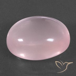 9,17 ctw natürlicher rose-rosa Rosenquarz, Oval, Transparent