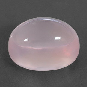 19,79 ctw natürlicher rosafarbener Rosenquarz, Transparent, Transparent / Lichtdurchlässig