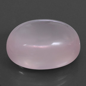 9,17 ctw natürlicher Light Pink  Rosenquarz, Oval Schliff, Transparent