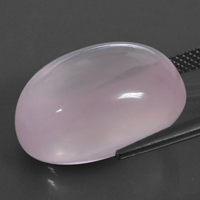 9,17 ctw natürlicher Light Pink  Rosenquarz, Oval Schliff, Transparent