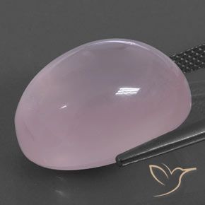 9,17 ctw natürlicher Mittelrosa Rosa Rosenquarz, Oval, Transparent / Lichtdurchlässig