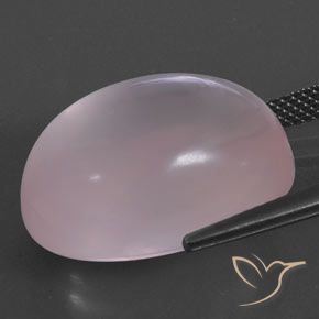 9,17 ctw natürlicher Light Pink  Rosenquarz, Oval, Transparent