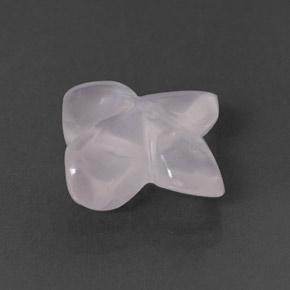 5,00 ctw natürlicher rosafarbener Rosenquarz, Transparent, Transparent / Lichtdurchlässig