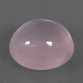 9,17 ctw natürlicher Mittelrosa Rosa Rosenquarz, Oval Schliff, Transparent