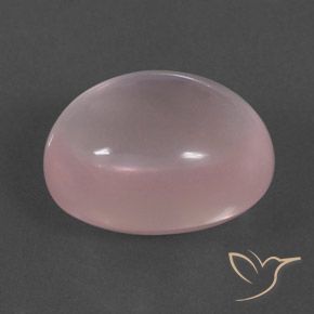 9,17 ctw natürlicher rose-rosa Rosenquarz, Oval, Transparent