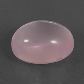 9,17 ctw natürlicher rose-rosa Rosenquarz, Oval Schliff, Transparent