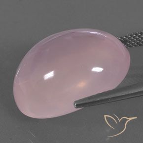 9,17 ctw natürlicher Mittelrosa Rosa Rosenquarz, Oval, Transparent