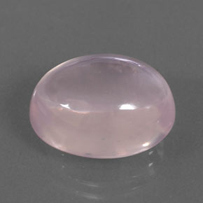 16,43 ctw natürlicher rosafarbener Rosenquarz, Oval Schliff, Transparent