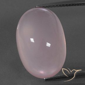 15.52ct Natürlicher hellrose-rosa Rosenquarz, Oval, Transparent