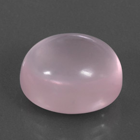 11,30 ctw natürlicher rosafarbener Rosenquarz, Oval Schliff, Transparent