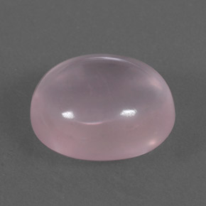 9,36 ctw natürlicher rosafarbener Rosenquarz, Oval Schliff, Transparent