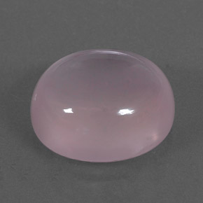 9,83 ctw natürlicher rosafarbener Rosenquarz, Oval Schliff, Transparent