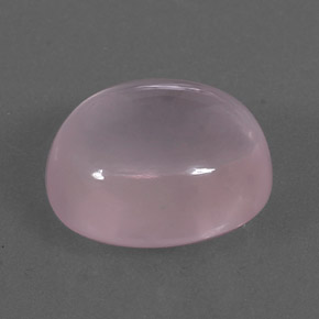 9,54 ctw natürlicher rosafarbener Rosenquarz, Oval Schliff, Transparent