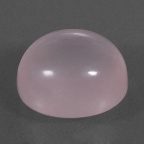 11,30 ctw natürlicher rosafarbener Rosenquarz, Oval Schliff, Transparent