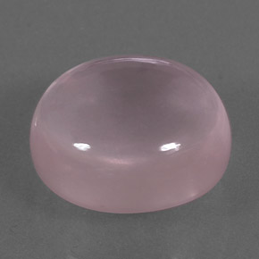 9,17 ctw natürlicher Pink Rosenquarz, Oval Schliff, Transparent