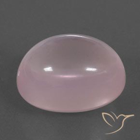 9,17 ctw natürlicher hellrosa Rosenquarz, Oval, Transparent